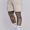 Beige Cargo Shorts