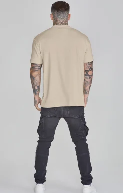 Beige Oversized T-Shirt
