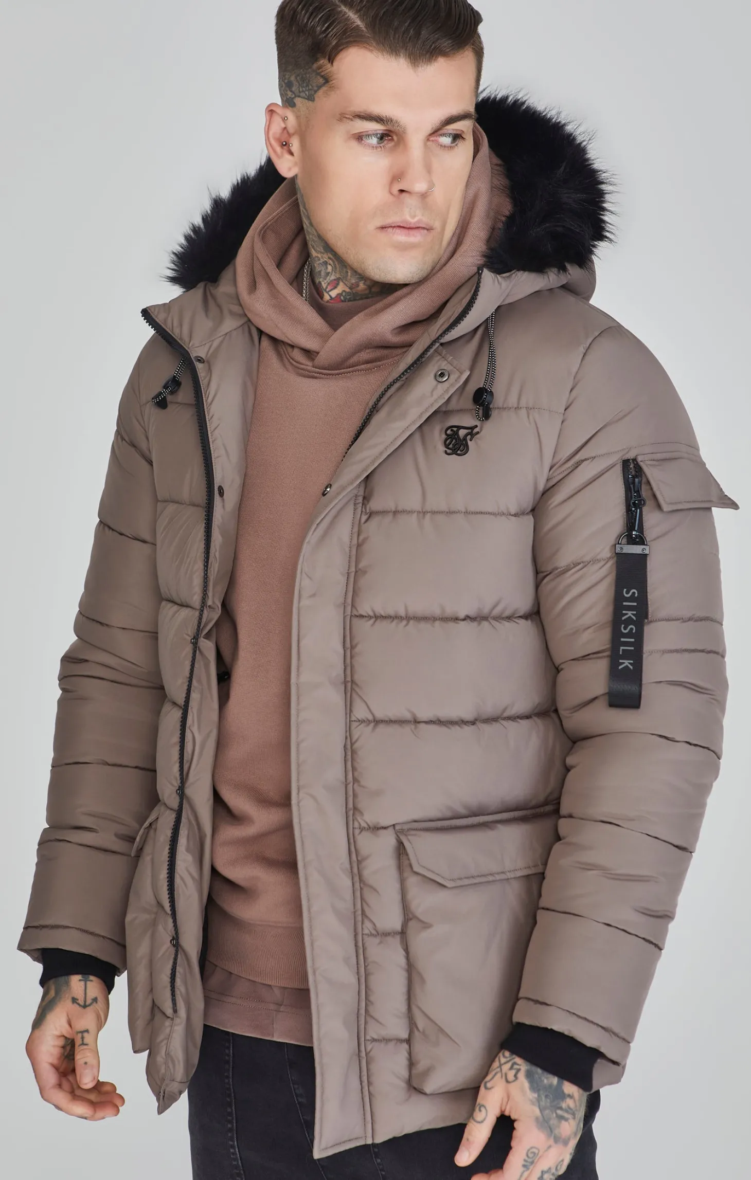 Beige Parka