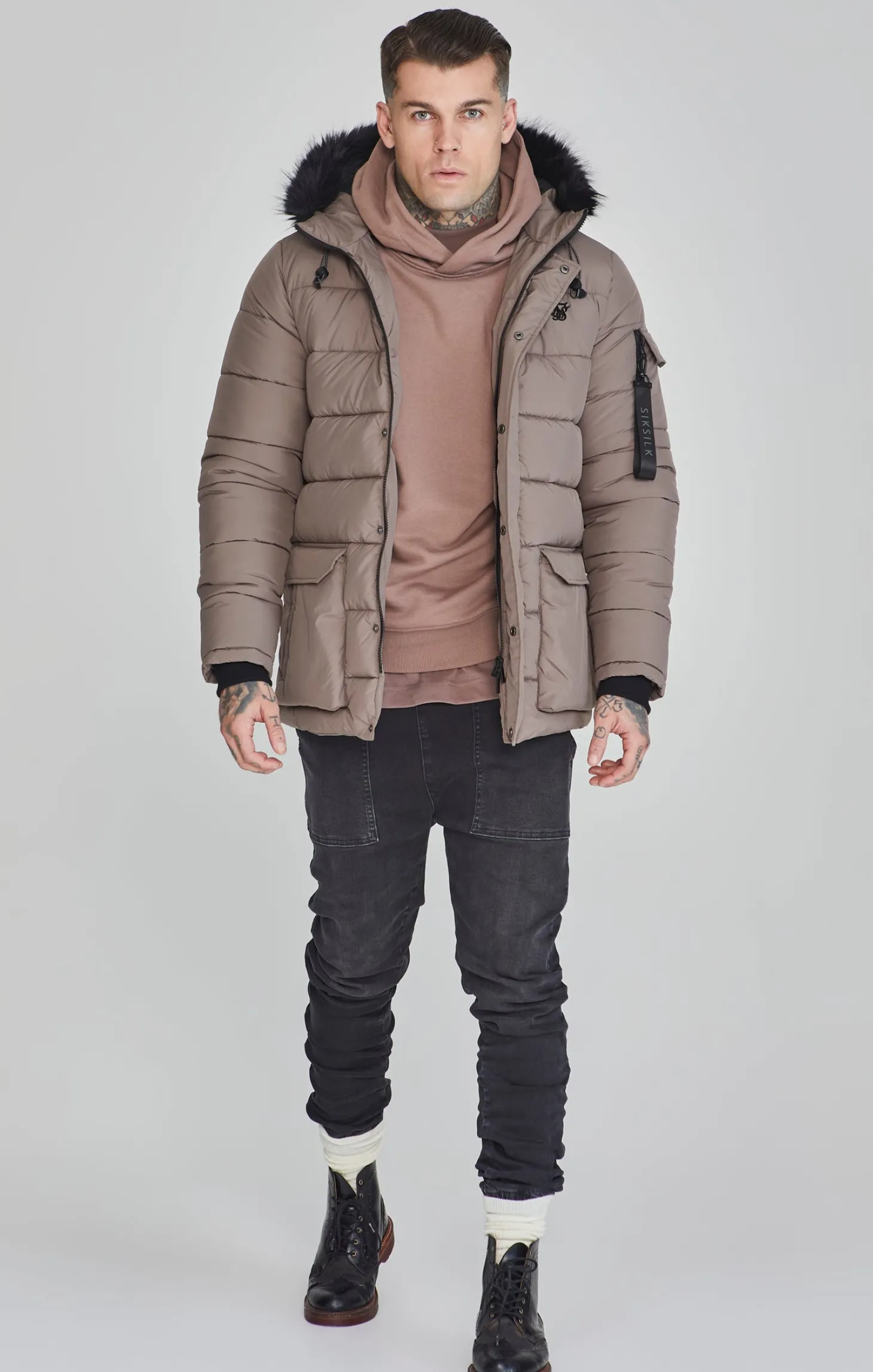 Beige Parka