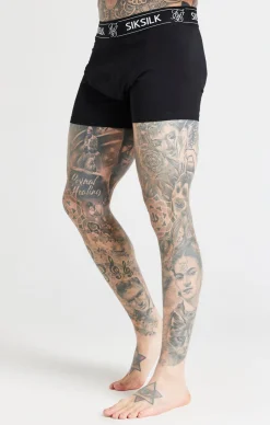 Black 3 Pack Boxer Short