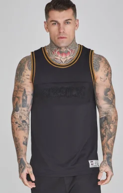 Black Basketball Vest