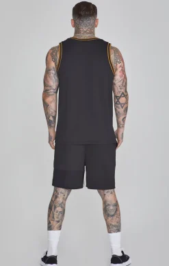 Black Basketball Vest