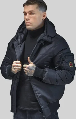 Black Bomber Jacket