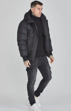 Black Bomber Jacket
