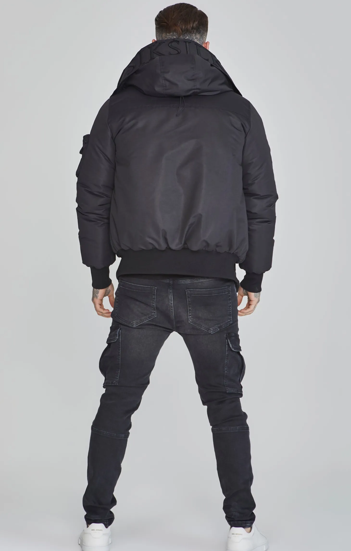 Black Bomber Jacket