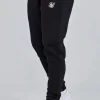 Black Essential Cuffed Jogger