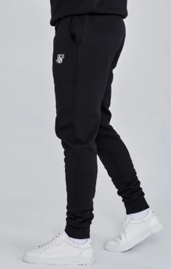 Black Essential Cuffed Jogger