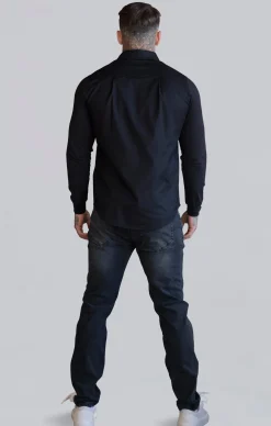 Black Essentials Long Sleeve Shirt