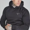 Black Essentials Poly Hoodie