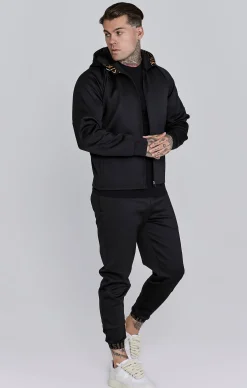Black Full Zip Hoodie