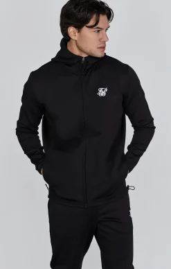 Black Full Zip Hoodie