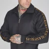 Black Full Zip Track Top