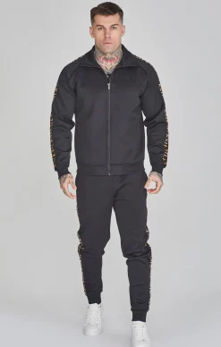 Black Full Zip Track Top