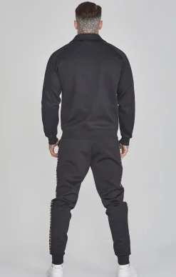 Black Full Zip Track Top