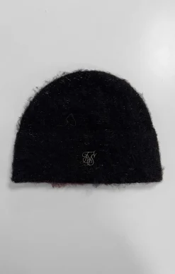 Black Knitted Beanie