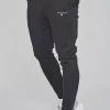 Black Muscle Fit Joggers