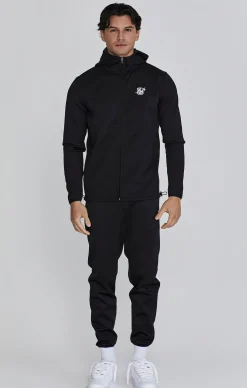 Black Muscle Fit Joggers