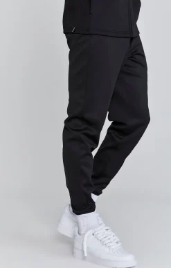 Black Muscle Fit Joggers