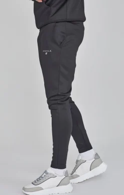 Black Muscle Fit Joggers