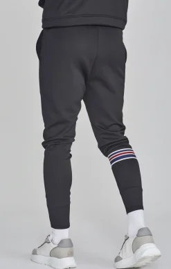 Black Muscle Fit Joggers