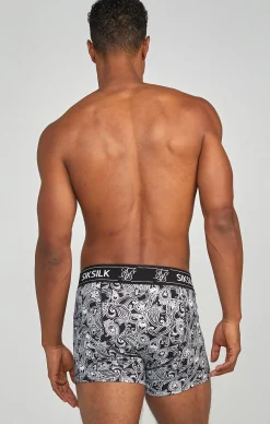 Black 3Pk Paisley Boxer
