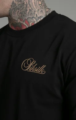 Black Relaxed Fit T-Shirt