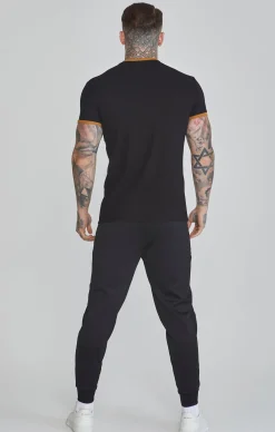 Black Ringer T-Shirt