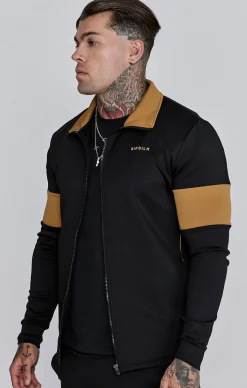 Black Track Top