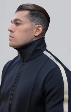 Black Track Top