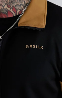 Black Track Top