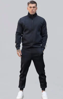 Black Track Top