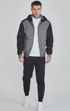 Black Windbreaker