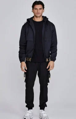 Black Windbreaker