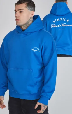 Blue Graphic Hoodie