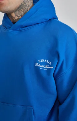 Blue Graphic Hoodie