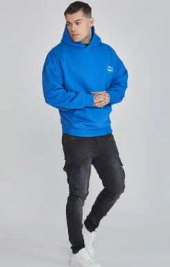 Blue Graphic Hoodie