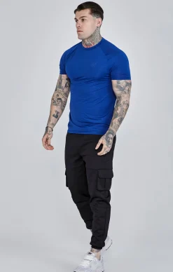 Blue Muscle Fit T-Shirt