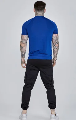 Blue Muscle Fit T-Shirt