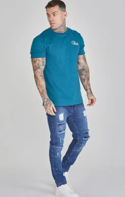 Blue Relaxed Fit T-Shirt
