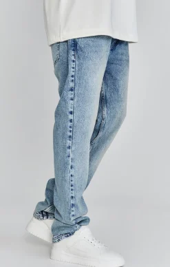Blue Straight Fit Jeans