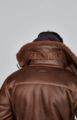 Brown Aviator Jacket