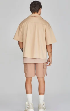 Brown Cargo Shorts