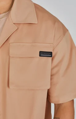 Brown Flight Utility Shirt