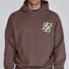Brown Graphic Hoodie