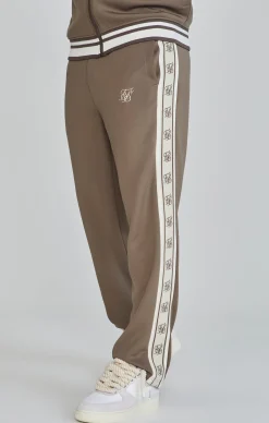 Brown Track Pants
