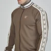 Brown Track Top