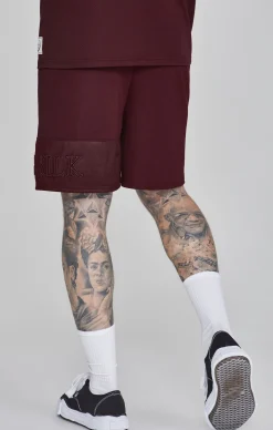 Burgundy Dynamic Shorts