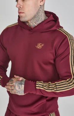 Burgundy Overhead Hoodie