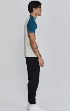 Ecru Blue Tech T-Shirt